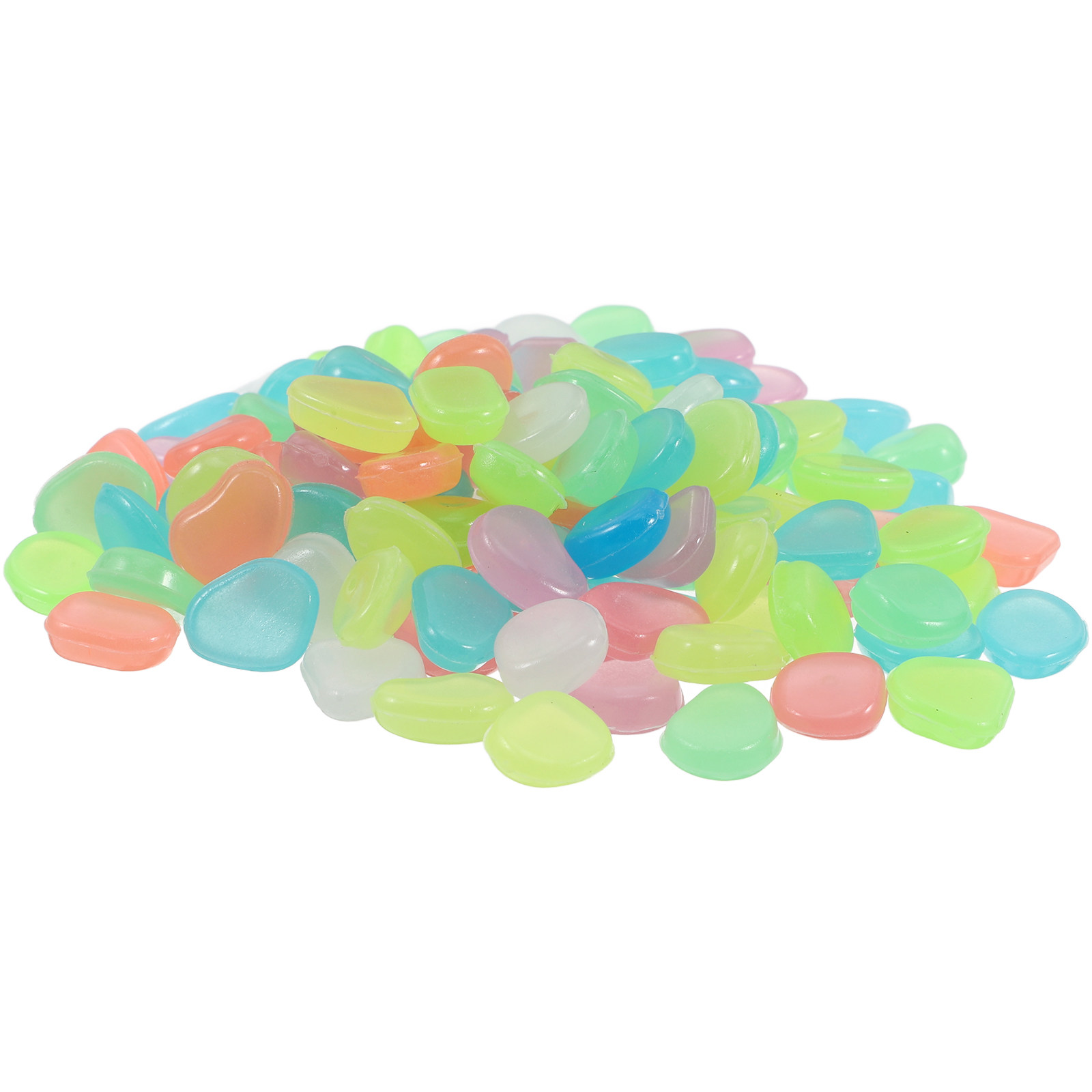 Fish Tank Gravel - 400 szt. Kamyczków świecących w ciemności,
