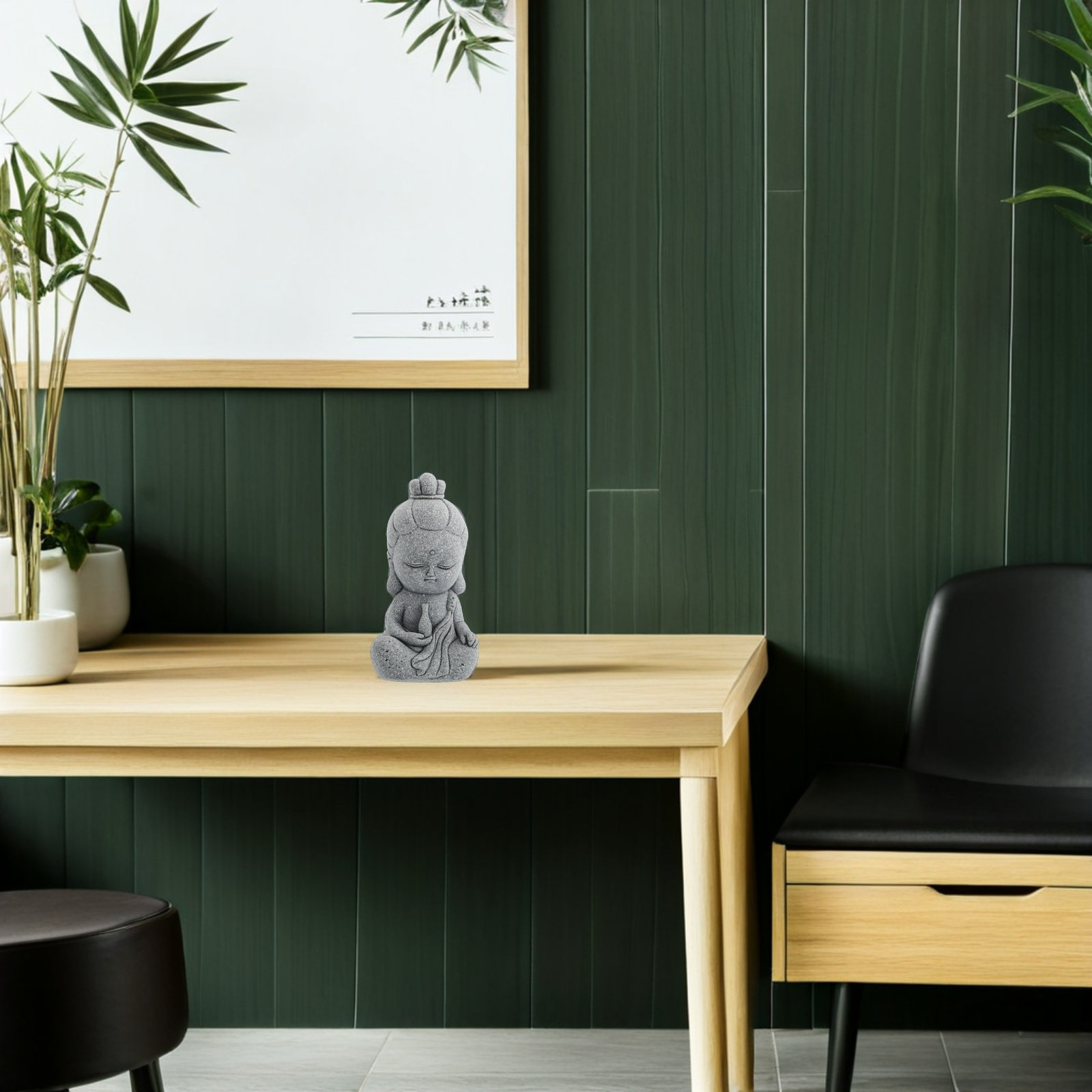 Mała, piaskowa statuetka Buddy – Aquarium Decor recenzja i cena