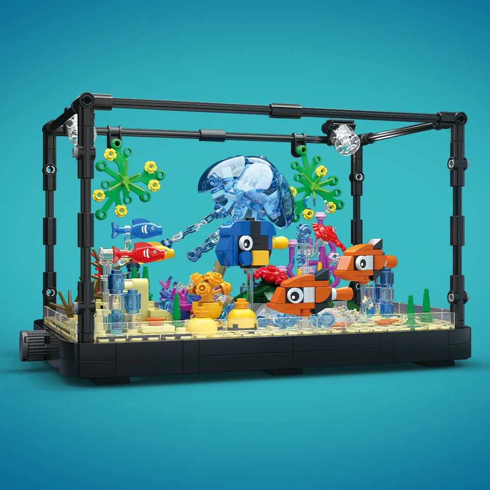 Zestaw klocków do budowy akwar – Aquarium Light recenzja i cena